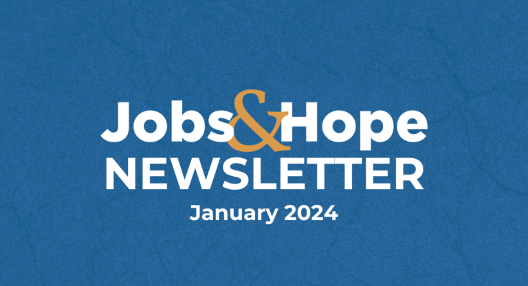 Jobs & Hope WV Newsletter | January 2024