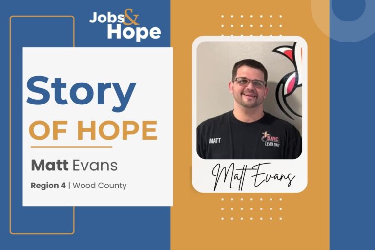 How Jobs & Hope WV Helped Matt Evans Rebuild His Life